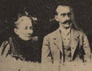Amalia Domingo Soler junto a Jacinto Esteva Marata, dos de los grandes amigos del alma de Miguel Vives