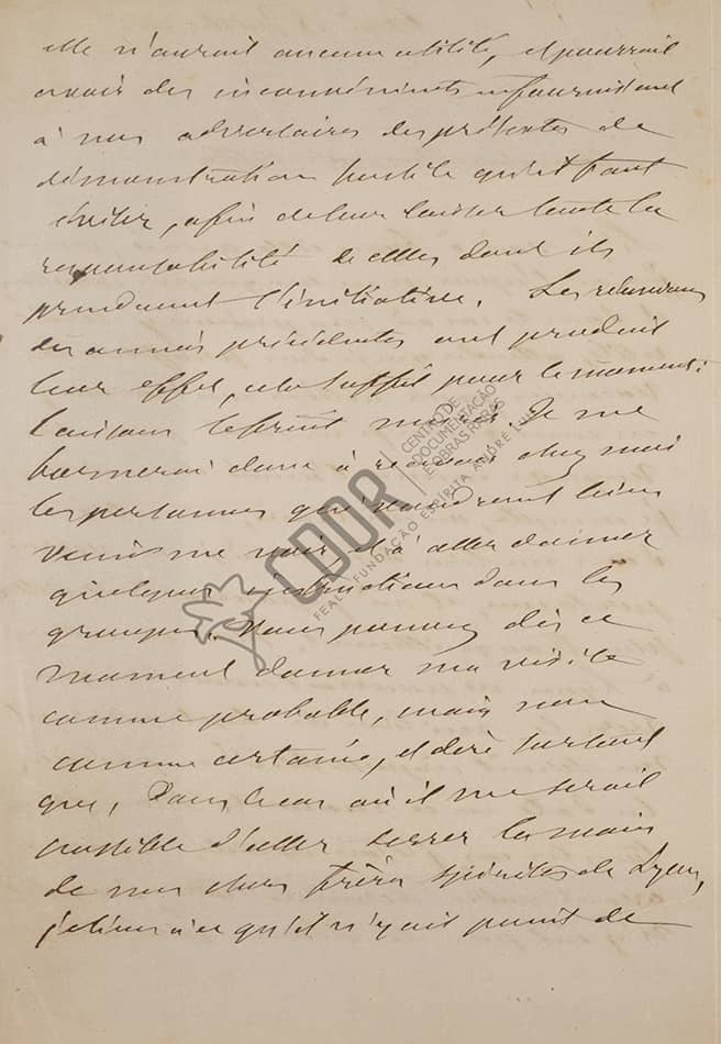 Carta de Allan Kardec a Villon 25-07-1863 Página 2