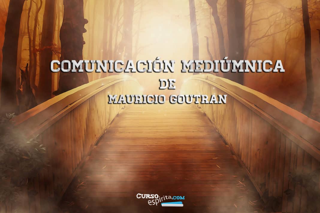 Imagen del video Comunicación mediúmnica de Mauricio Goutran