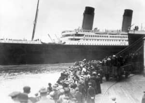 Embarque del Titanic