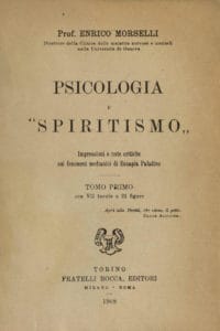 Psicología y Espiritismo de Enrico Morselli