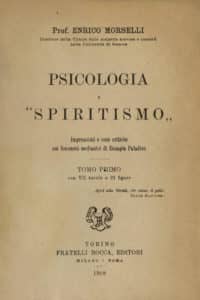Psicología y Espiritismo de Enrico Morselli