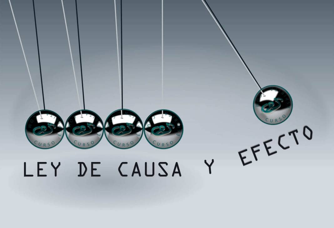 Ilustración ley de causa y efecto