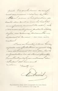 Carta de Léon Denis