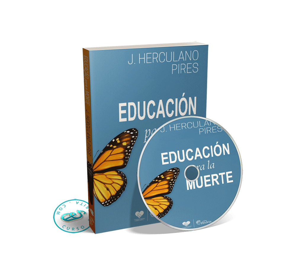 Portada Audiolibro Educación para la Muerte por J. Herculano Pires