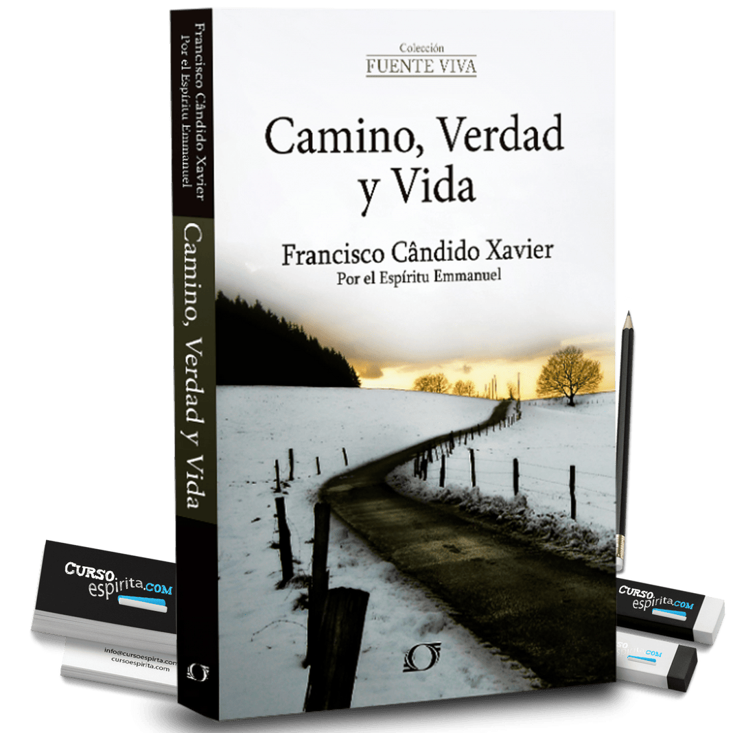Portada Camino, Verdad y Vida de Emmanuel a través de la mediumnidad de Francisco Cándido Xavier