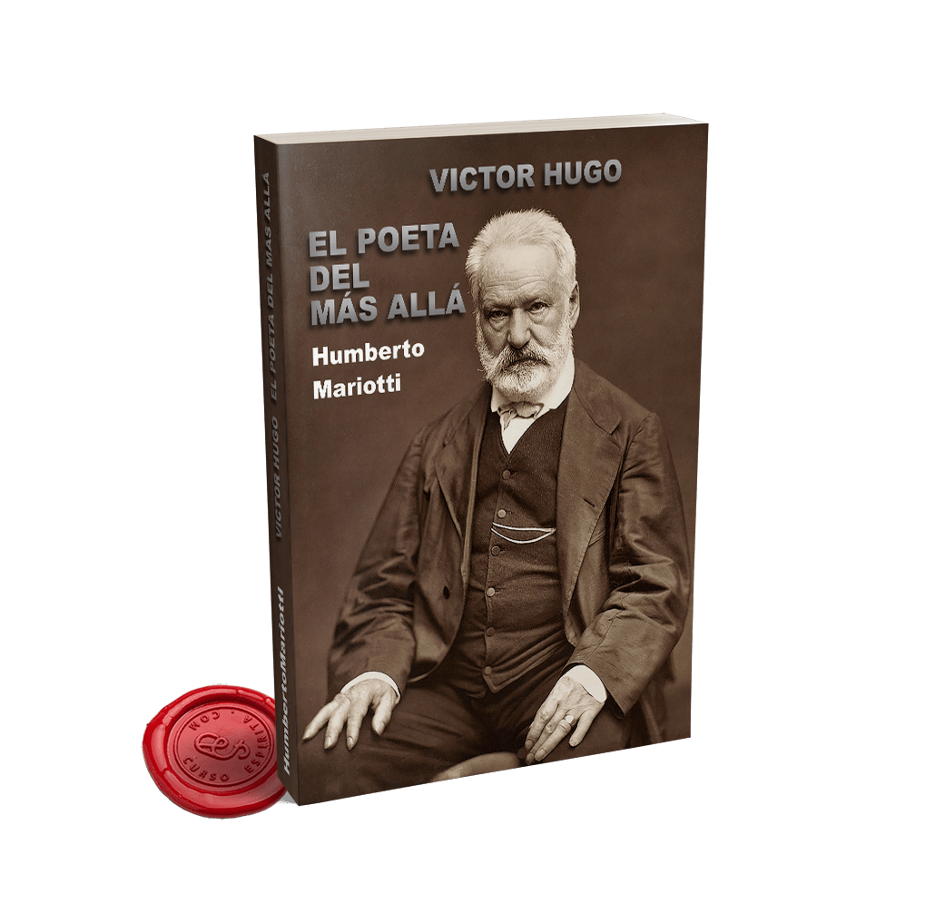 Portada Victor Hugo El Poeta del Más Allá libro de Humberto Mariotti