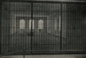 Salón de reuniones en la cárcel de Burgos