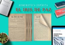Vista Revistas El Iris de Paz. Órgano Oficial de la Sociedad Sertoriana de Estudios Psicológicos